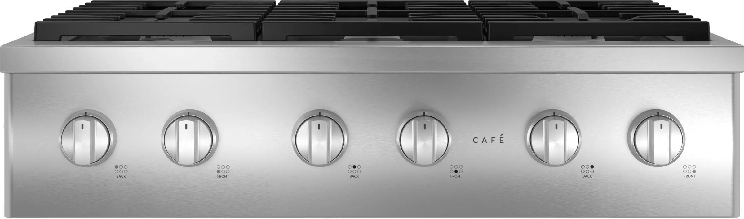 CGU366P2TS1 Cafe 36 Inch Commercial Style Gas Rangetop - Stainless Steel-1