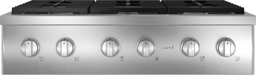Cafe 36 Inch Commercial Style Gas Rangetop - Stainless Steel