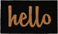 100232436BNS Hello Color Block Doormat