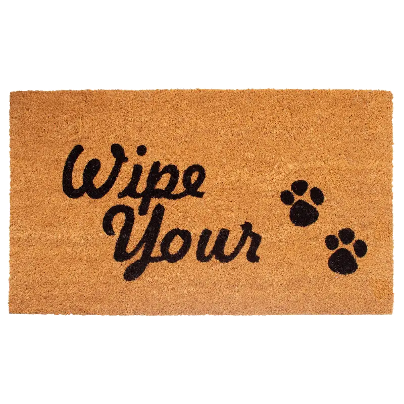 Wipe Your Paws Doormat