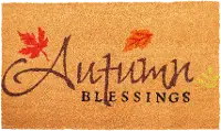 101841729 Autumn Blessings Doormat