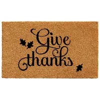 102411729 Give Thanks Doormat