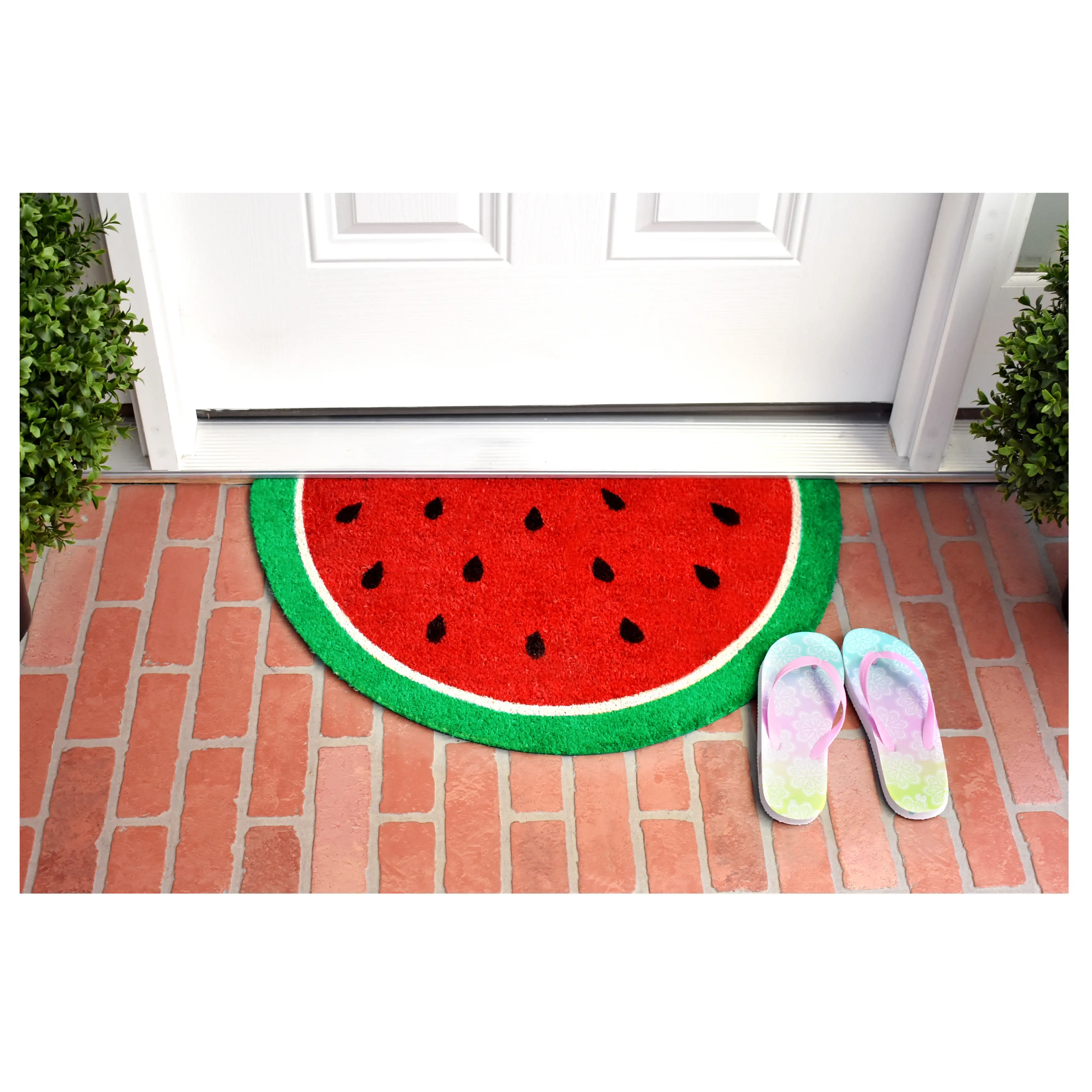 104041729 Watermelon Slice Doormat-2
