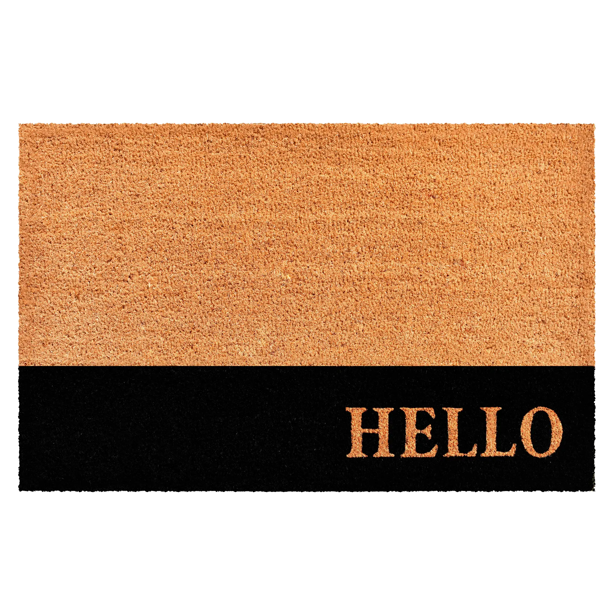 104862436 Hello Black Stripe Doormat-1