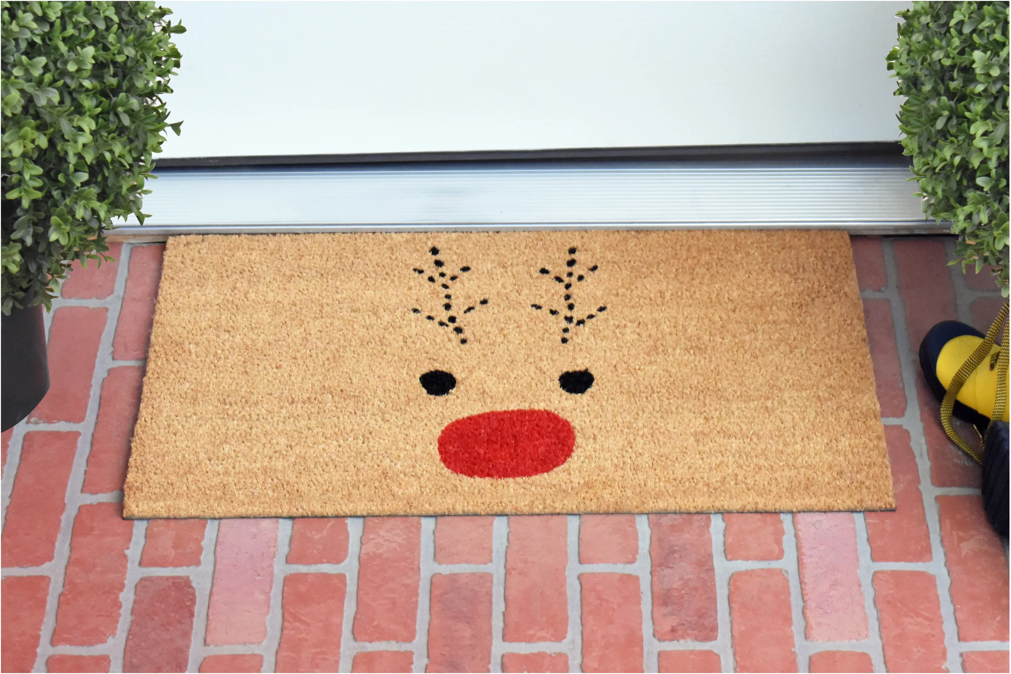 105011729 Rudolph Doormat-2