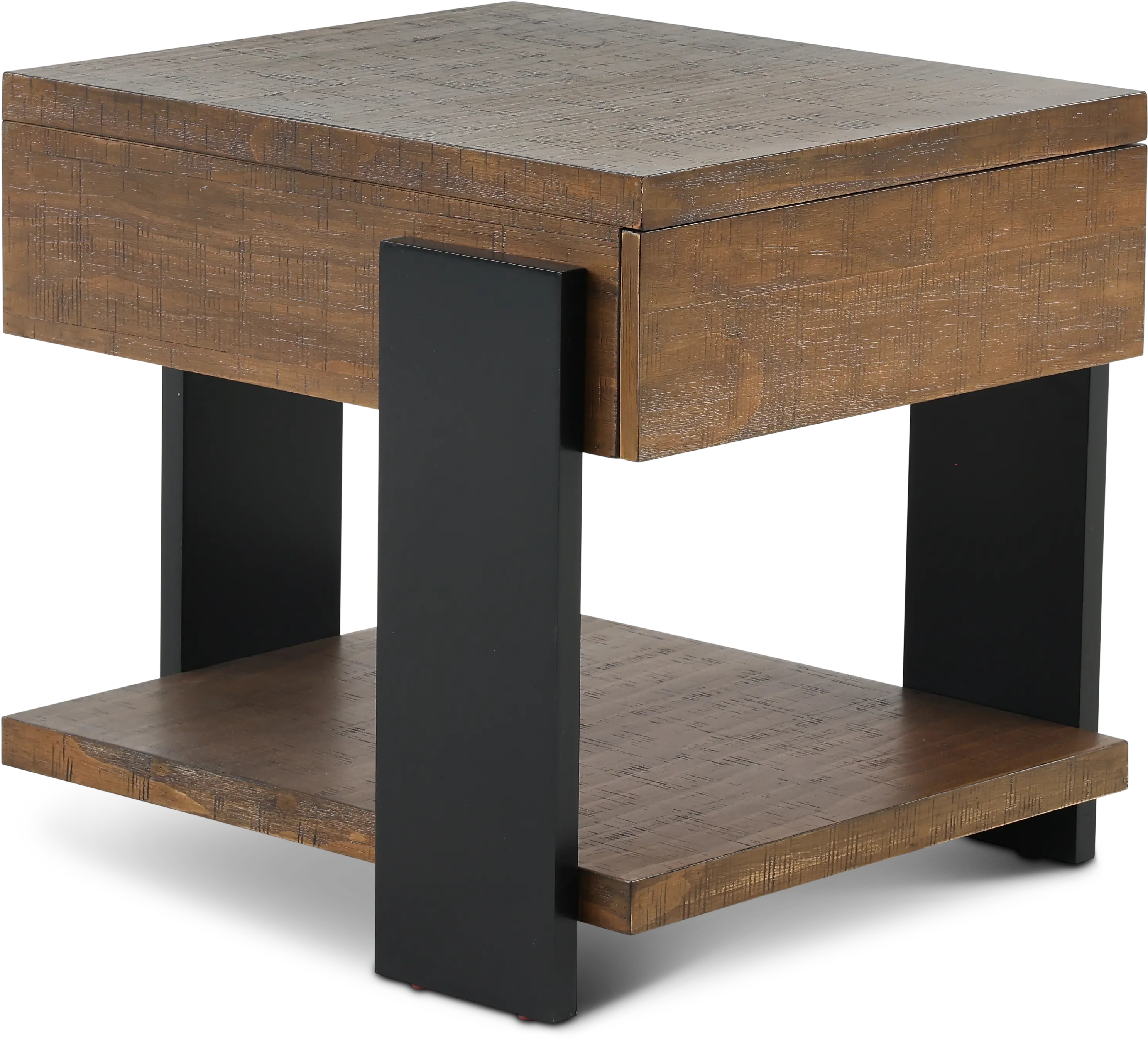 Winter Park Clay and Black End Table-1