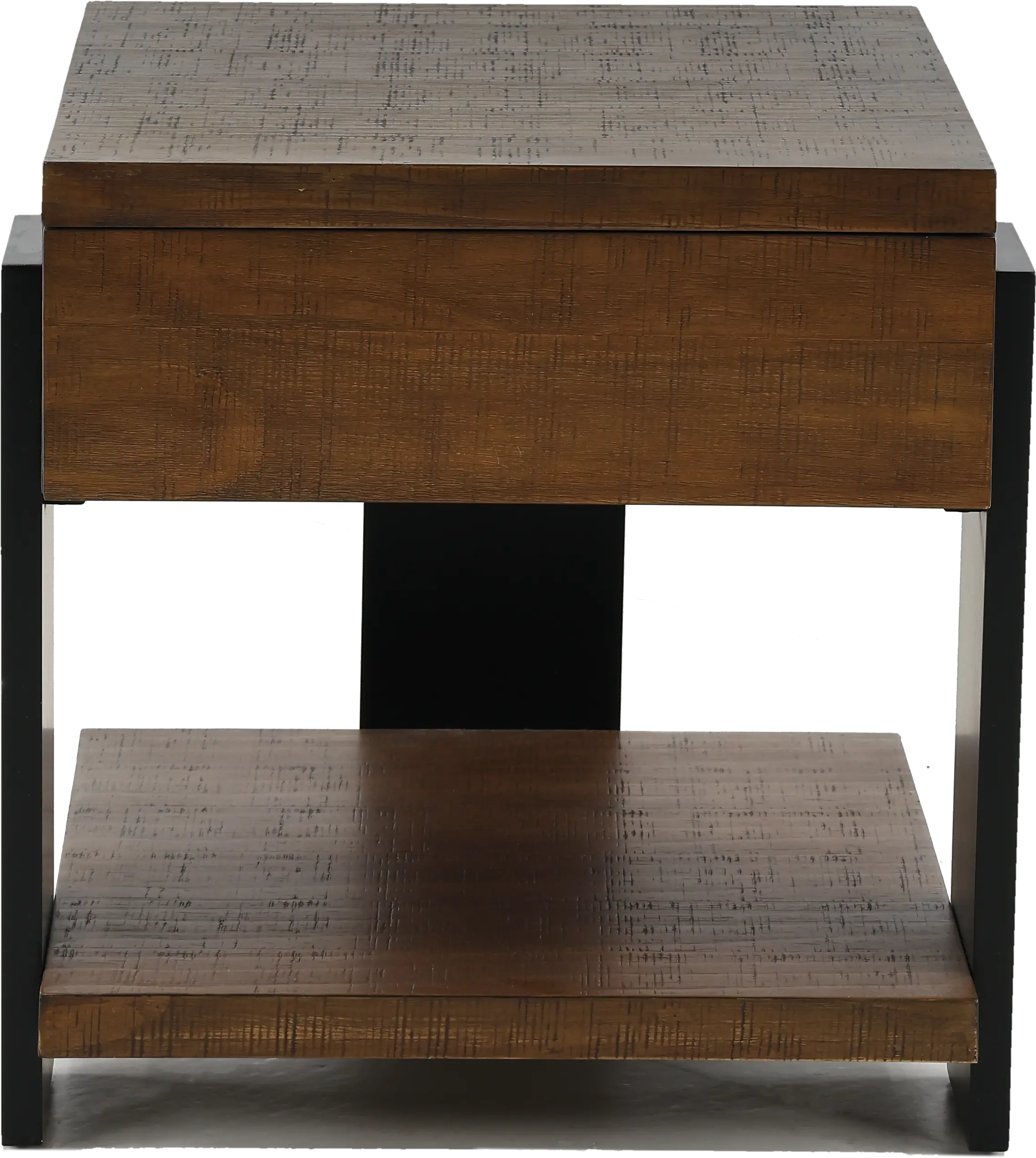 Winter Park Clay and Black End Table-4