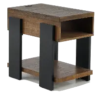 Winter Park Clay and Black Side Table