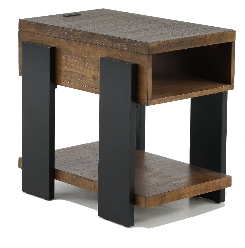Winter Park Clay and Black Side Table