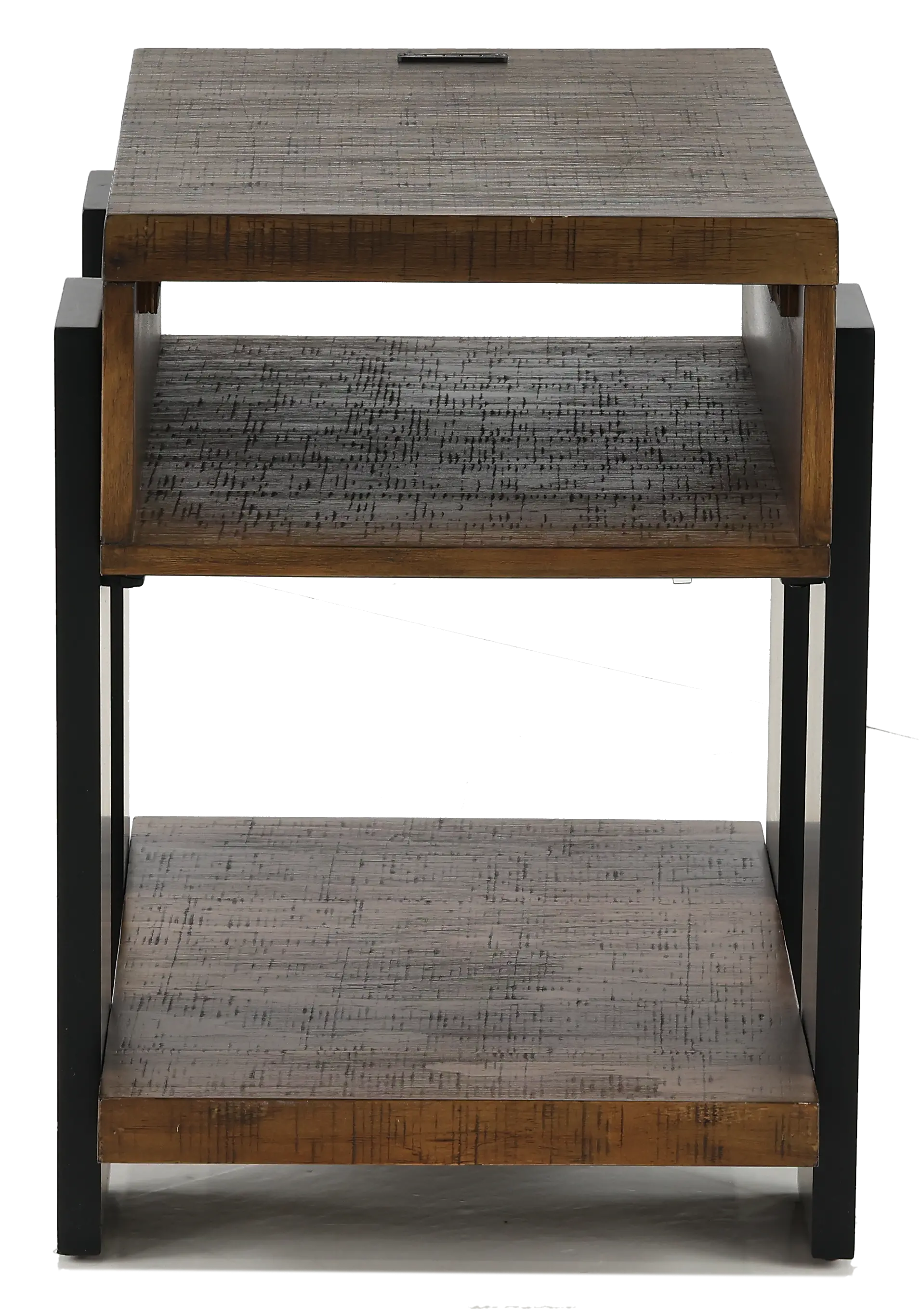 Winter Park Clay and Black Side Table-4