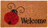 121432436 Ladybug Welcome Doormat