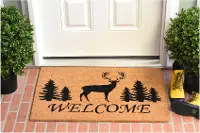 121681729 Elk Forest Welcome Doormat