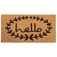 121813048 Calico Hello Doormat
