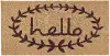 121813672 Calico Hello Doormat