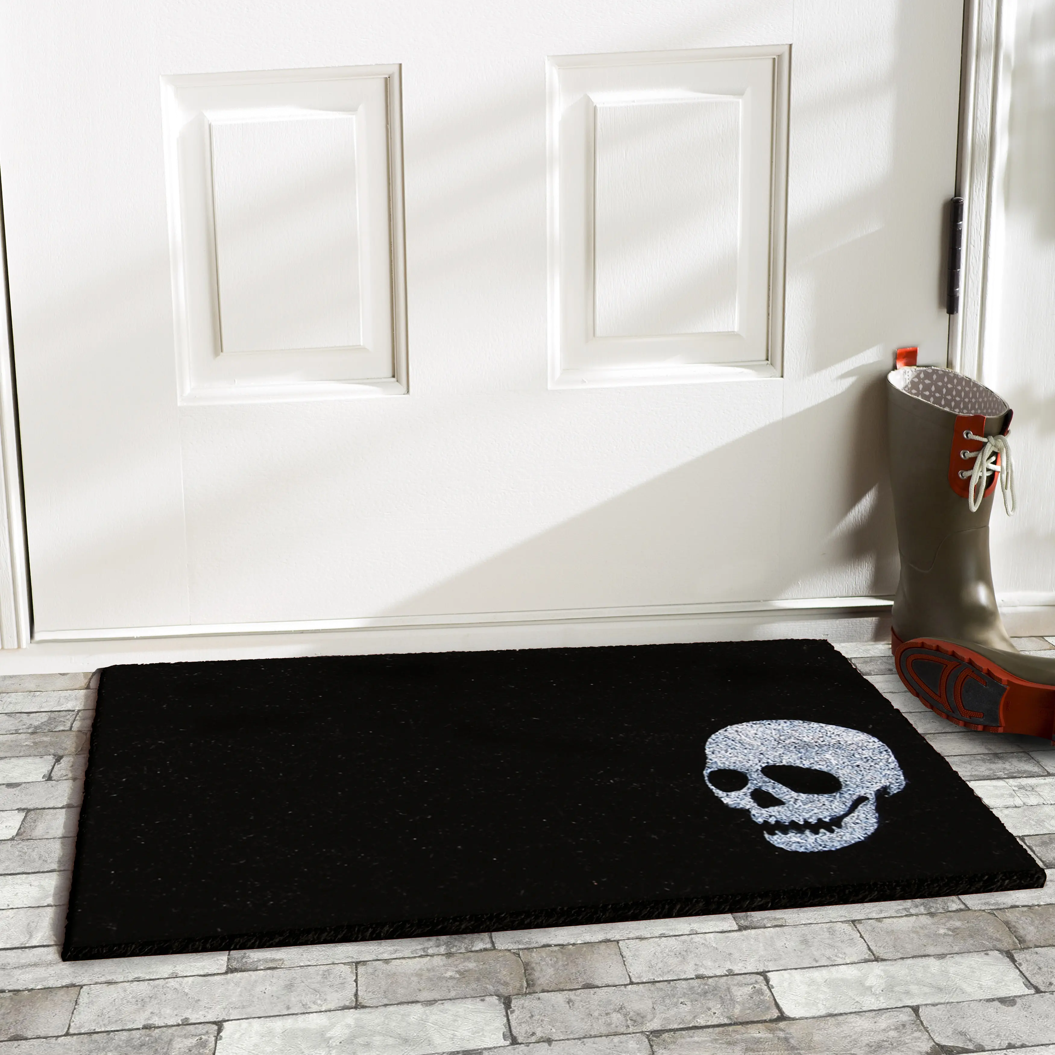 153601729 Grinning Skull Doormat-2