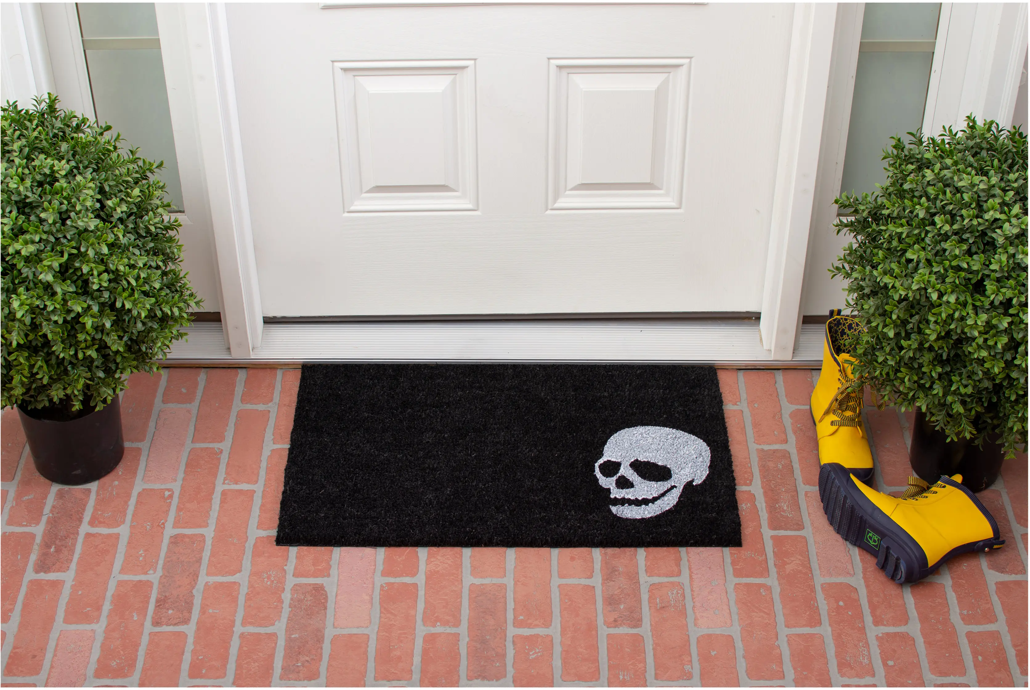 153601729 Grinning Skull Doormat-1
