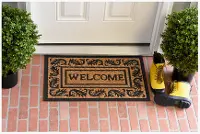 280021830 Calypso Border Welcome Doormat