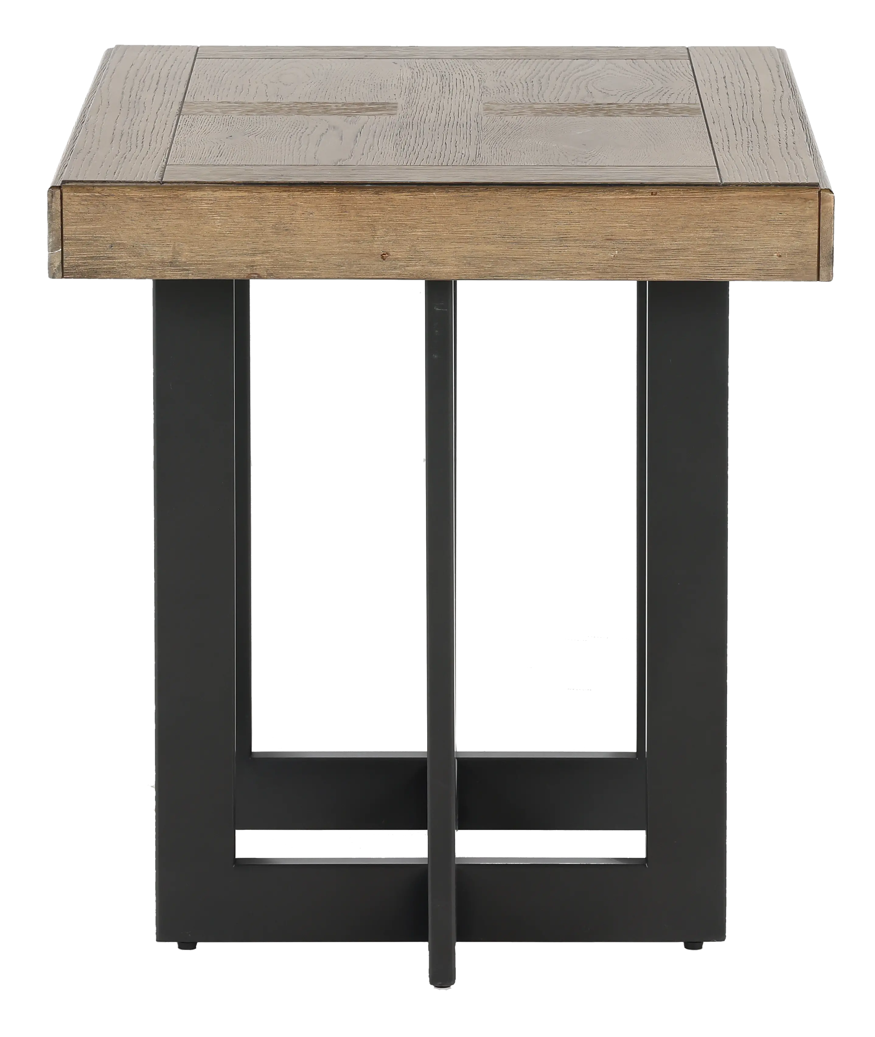 Eden Brown and Black End Table-5