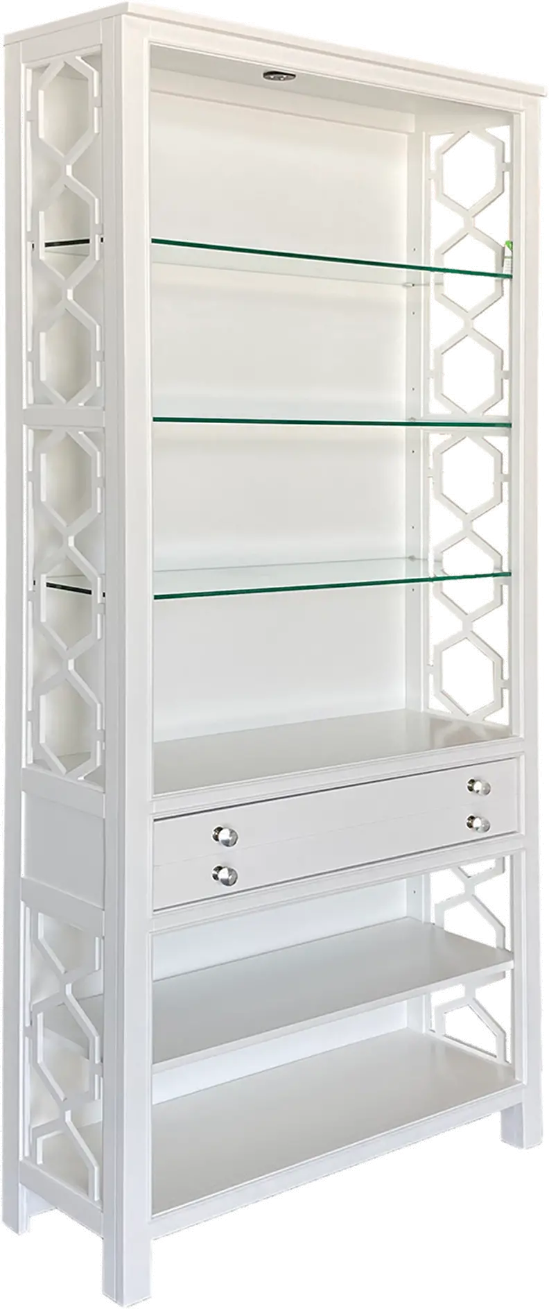 Arbor Paris White Bookcase-1