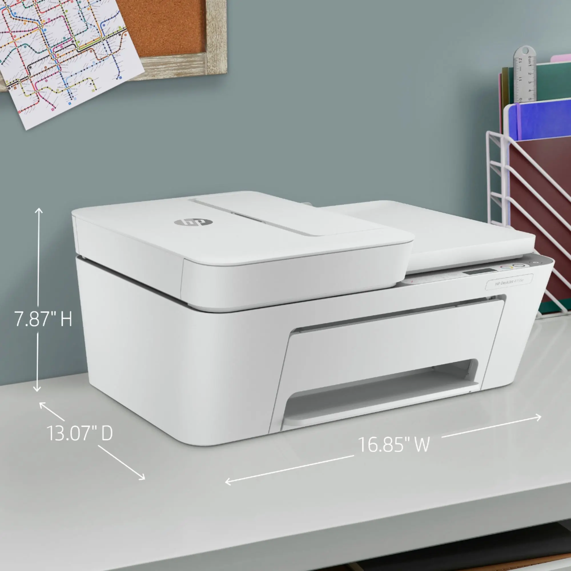 HP DJ PLUS 4155E DeskJet 4155e Wireless All-In-One Inkjet Printer-2