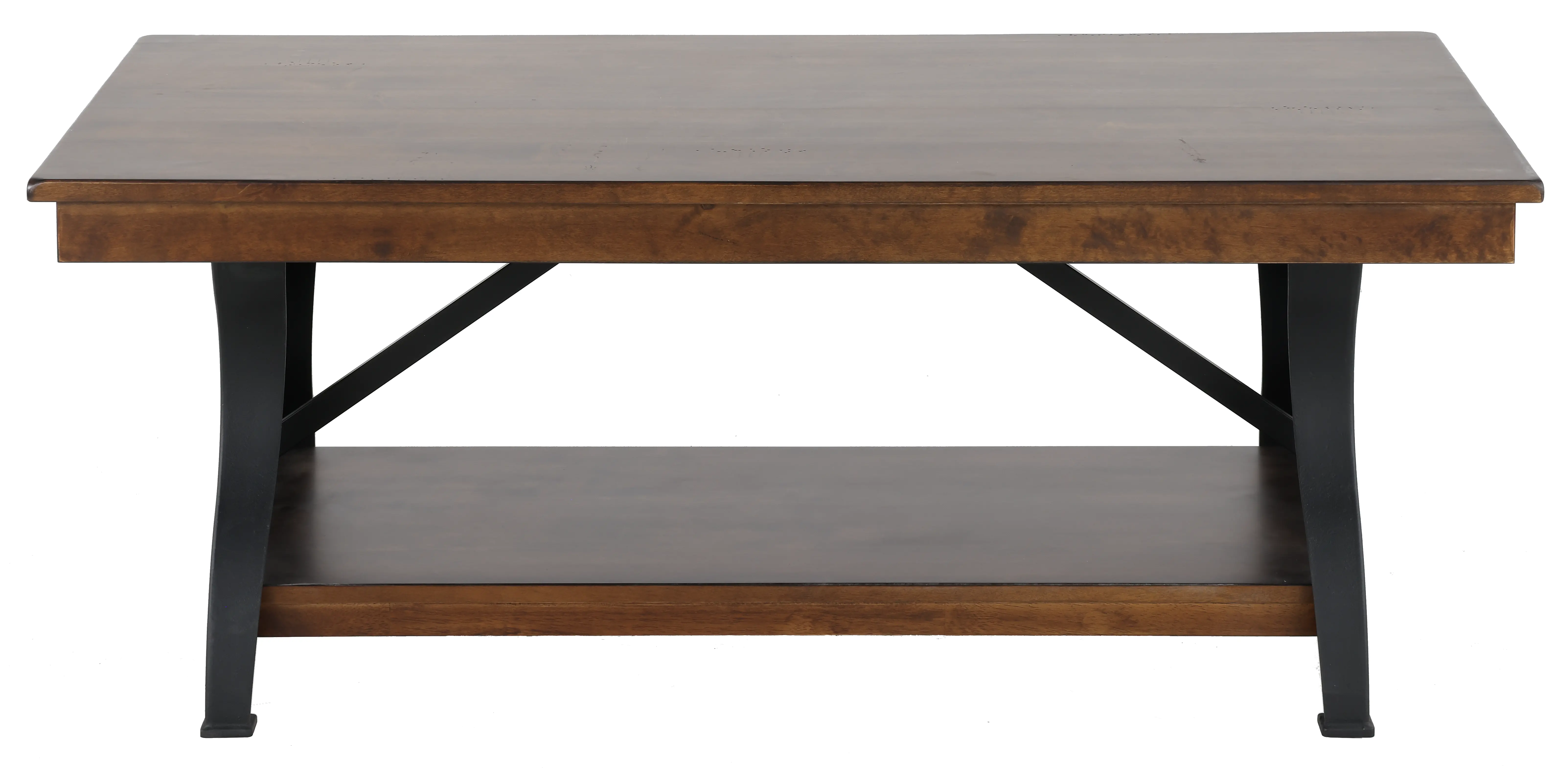 District Black and Brown Coffee Table-1