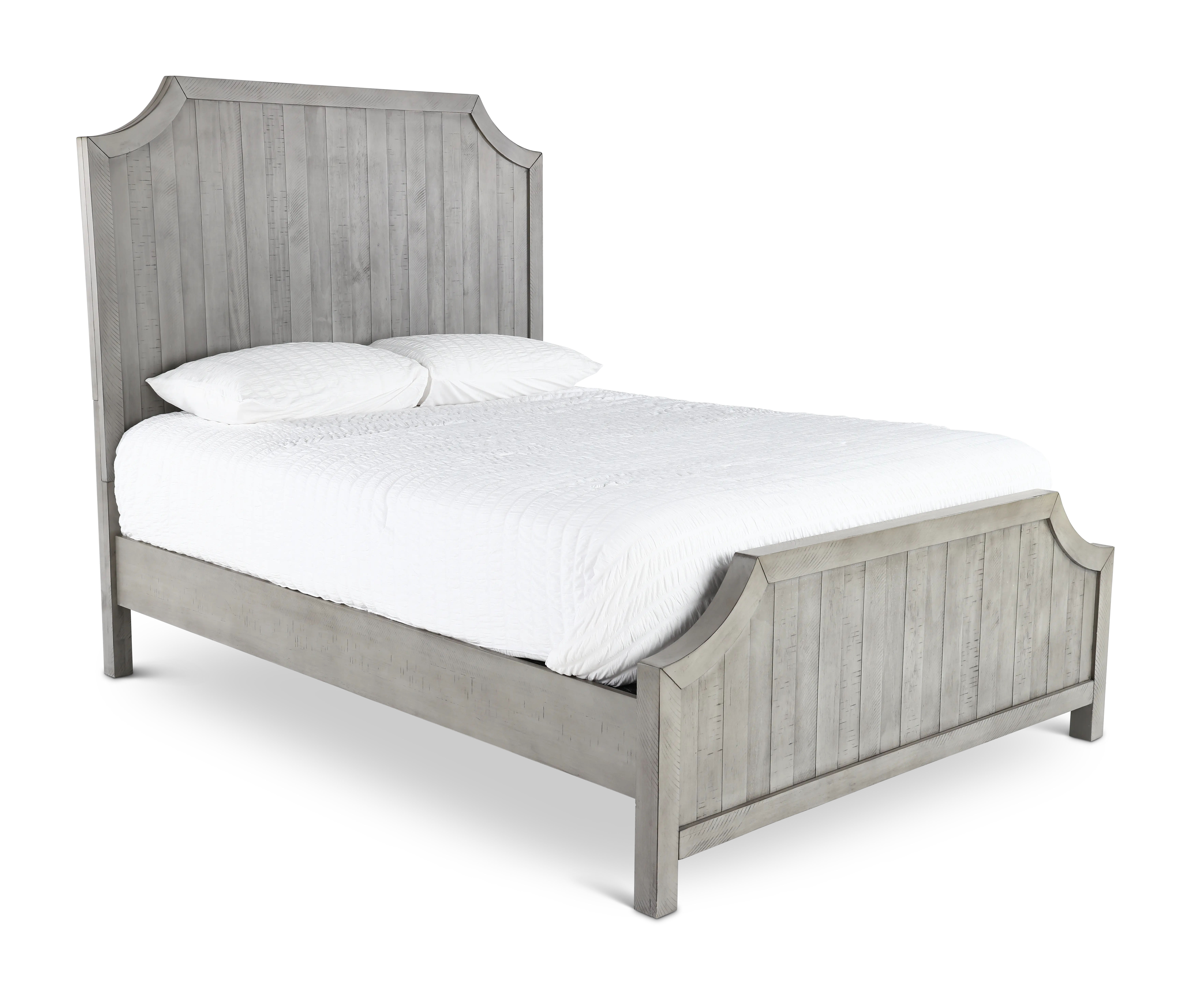 Beach House Gray Queen Bed-1
