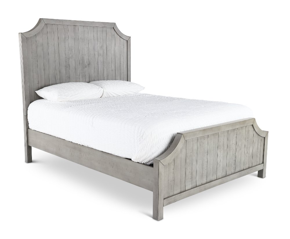Beach House Gray Queen Bed