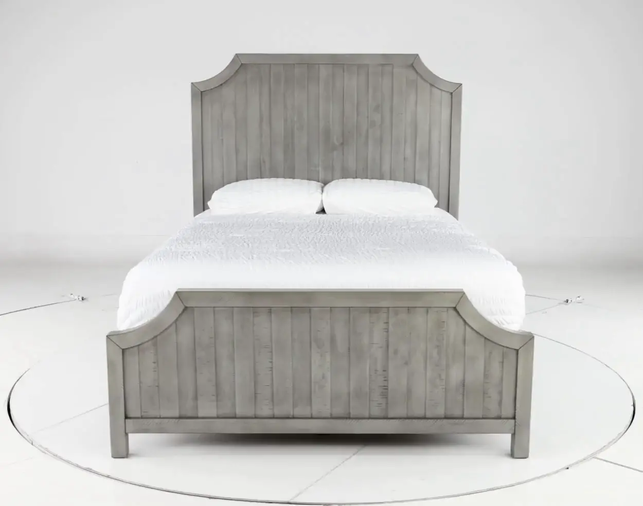 Beach House Gray Queen Bed-5