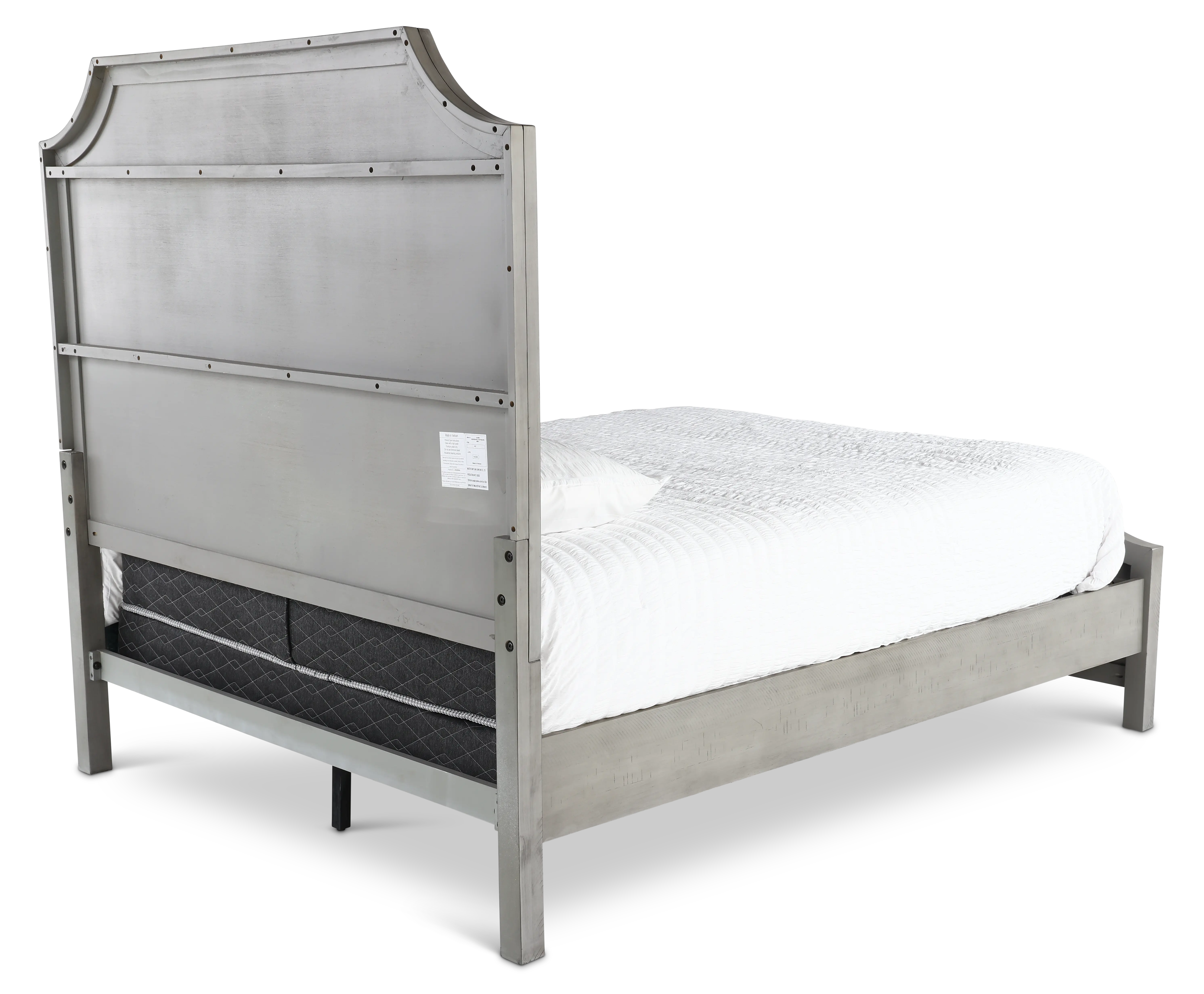 Beach House Gray Queen Bed-5