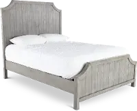 Beach House Gray King Bed