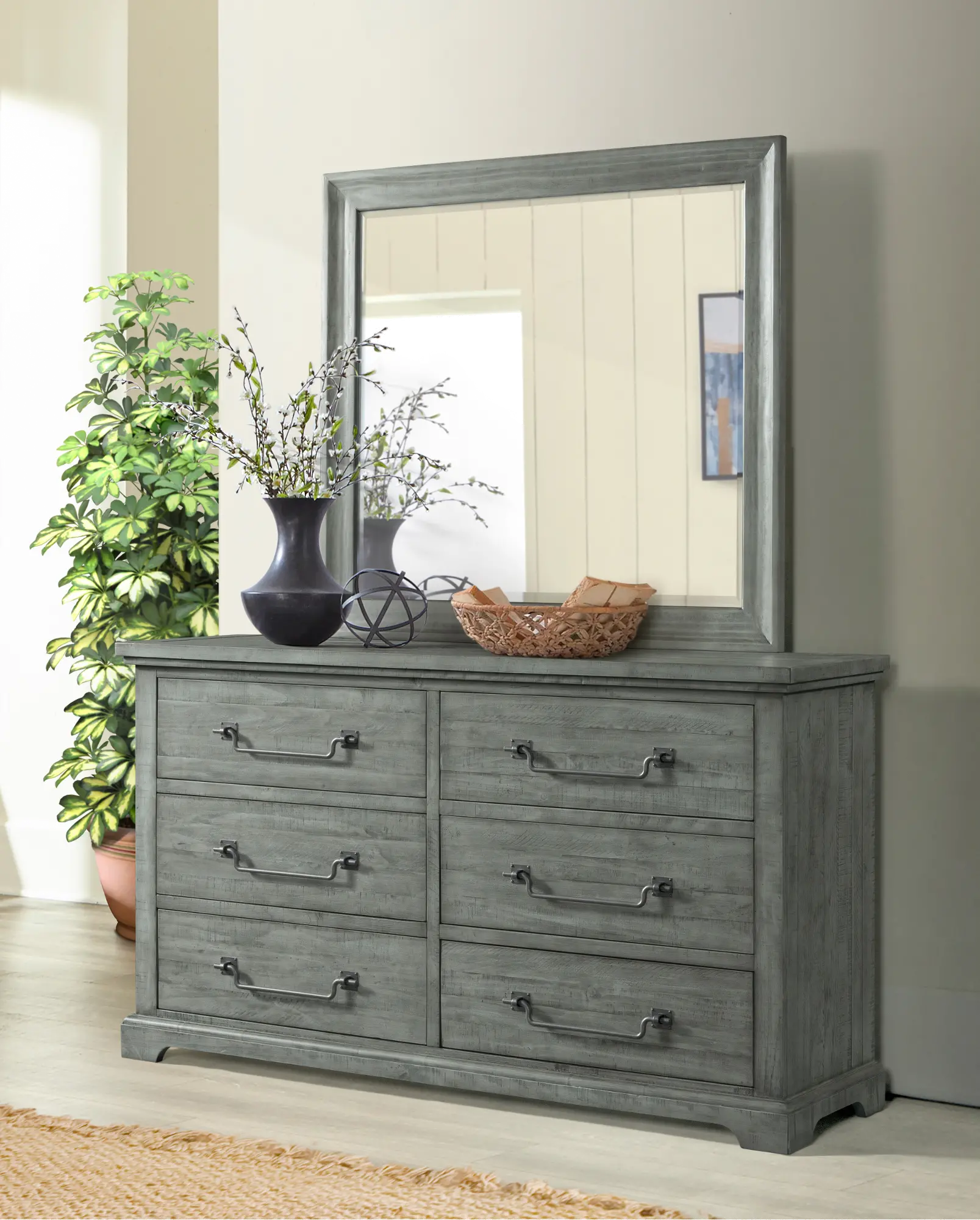 Beach House Gray Mirror-2