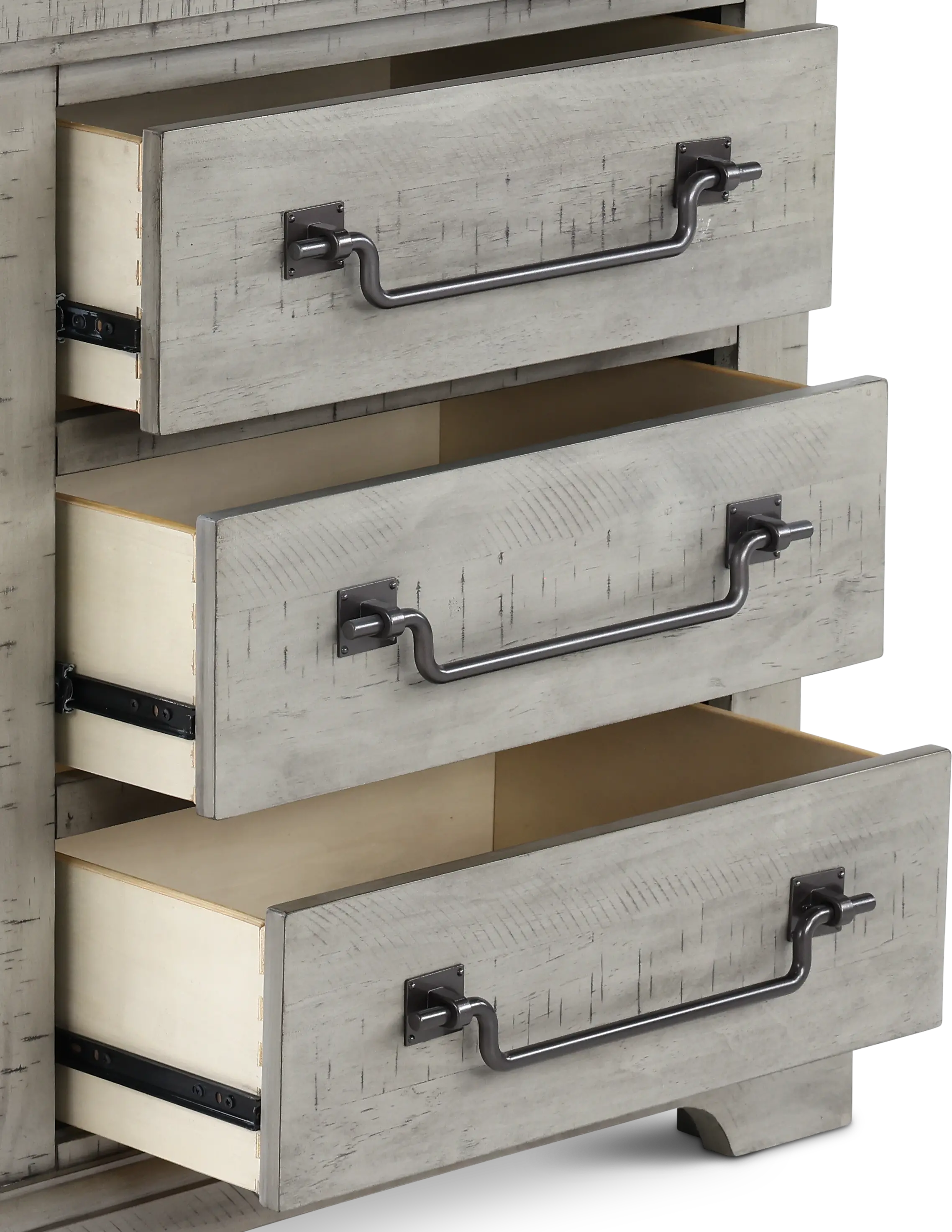 Beach House Gray Nightstand-7
