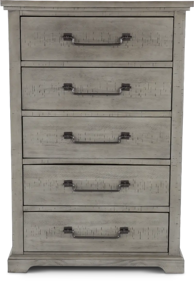 Beach House Gray Chest of Drawers