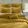 Stonewashed Tuscan Yellow Full/Queen 3 Piece Quilt Set
