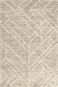 R120-WHT-5X7.6-CL158 Venezia 5 x 8 Ean Wheat Area Rug