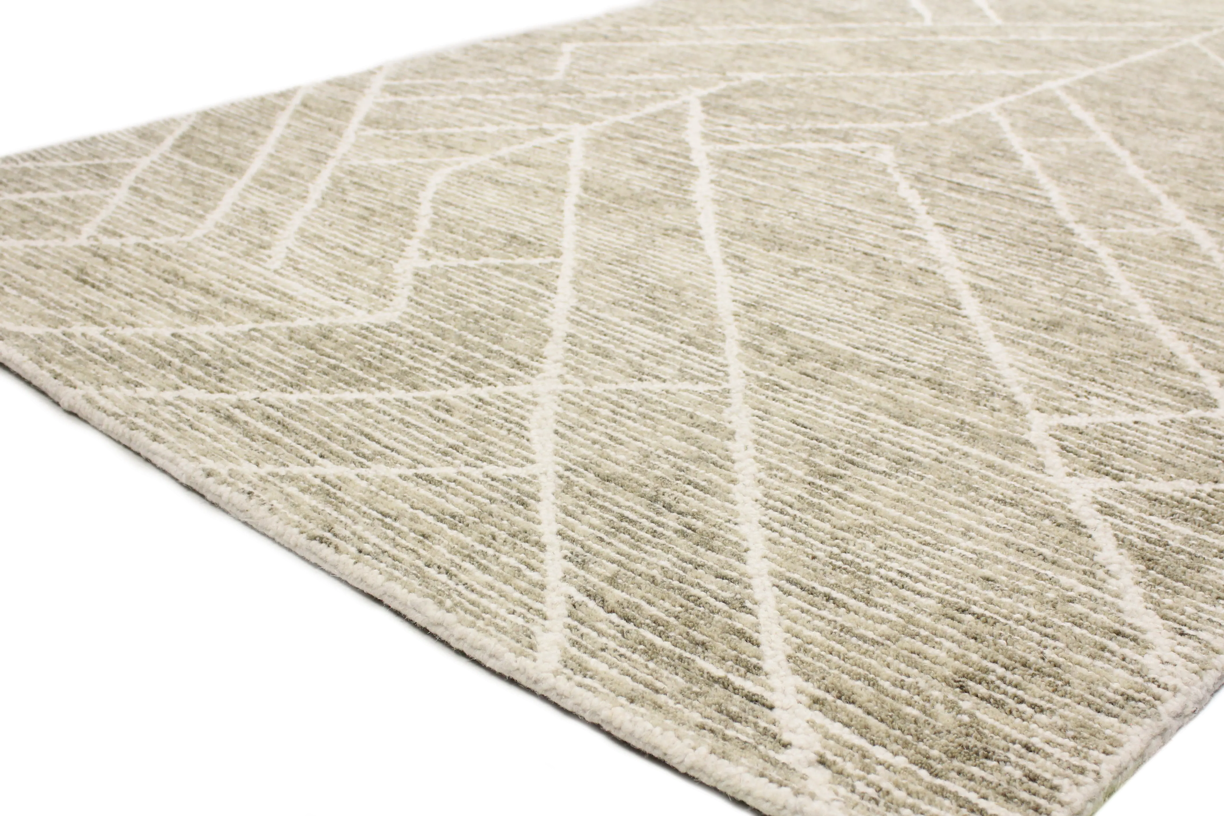 R120-WHT-5X7.6-CL158 Venezia 5 x 8 Ean Wheat Area Rug-3