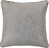 Fenton Solid Taupe Linen Euro Sham