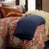 Nubby Blue Queen 3-Piece Duvet Cover