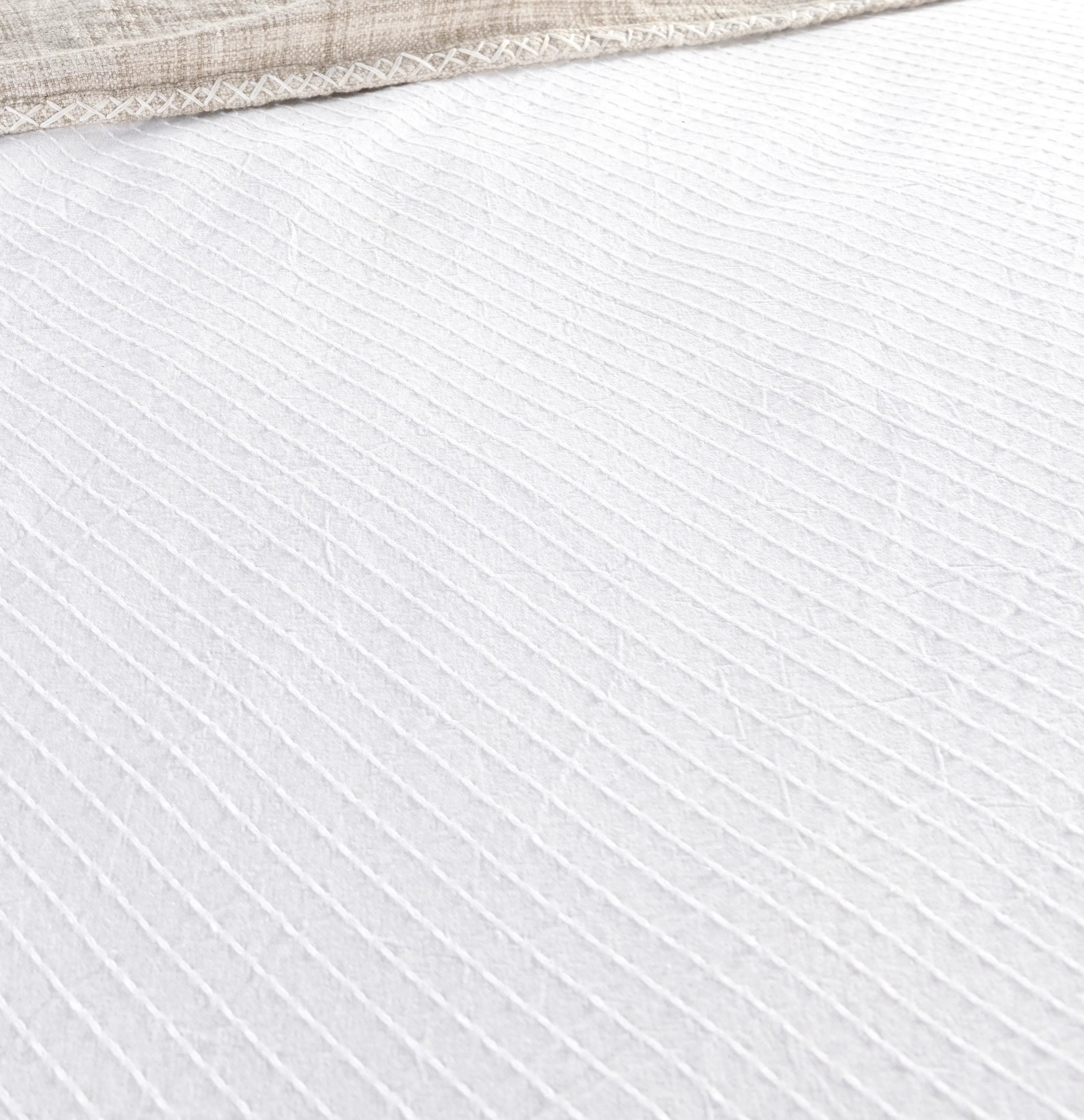 Karina White 3 Piece Queen Bedding Collection-3