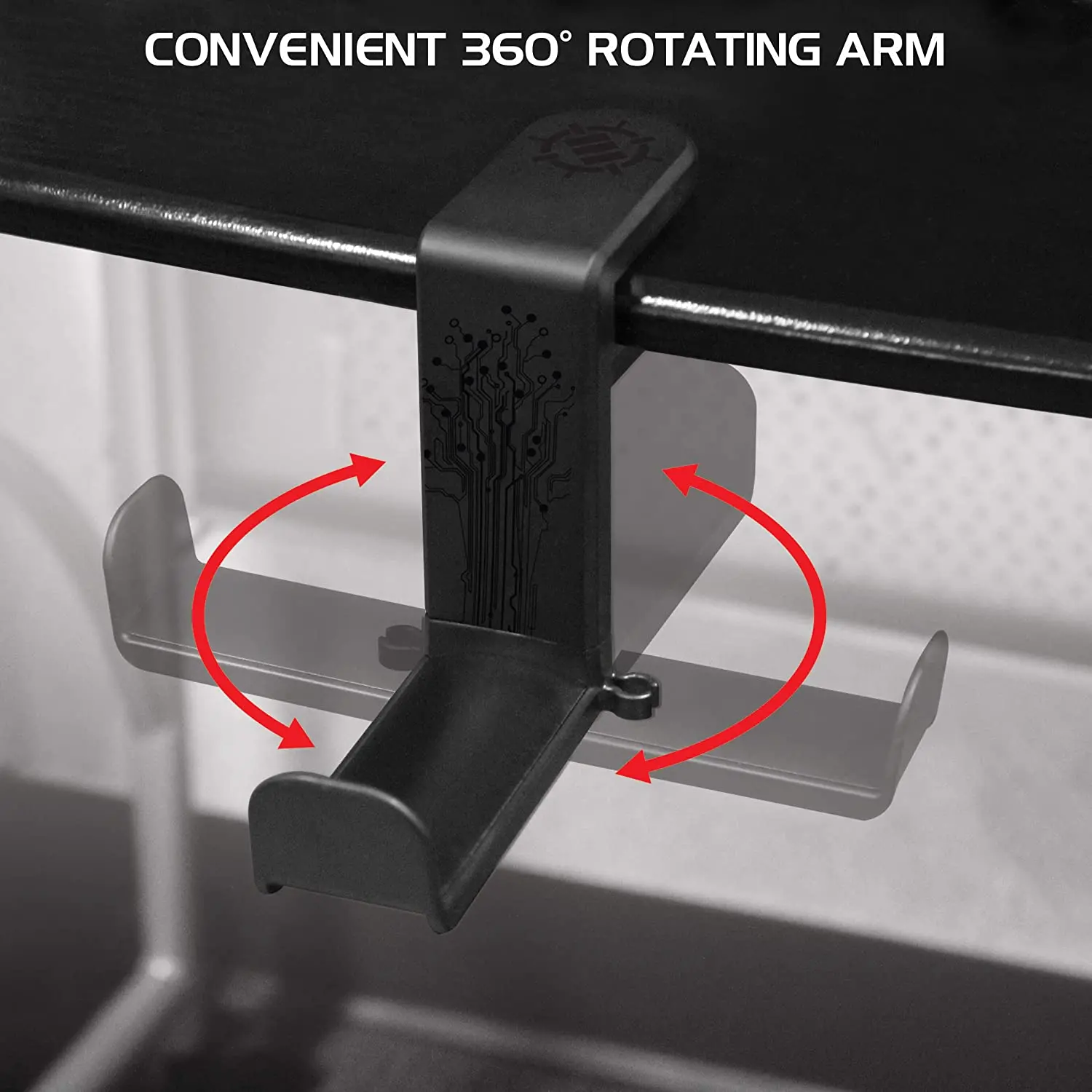 ENHANCE Gaming Headphone Holder - Black-2