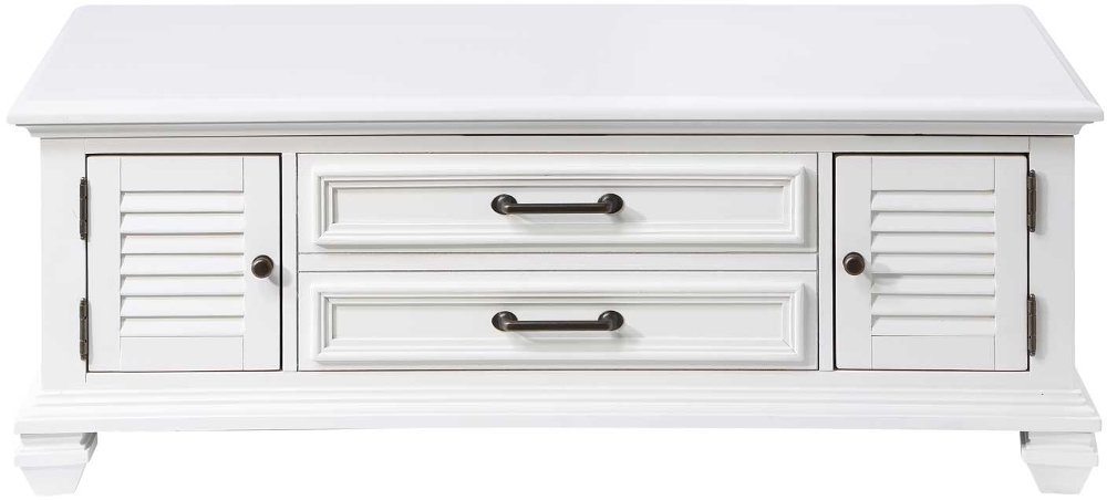 Charlestown White Coffee Table