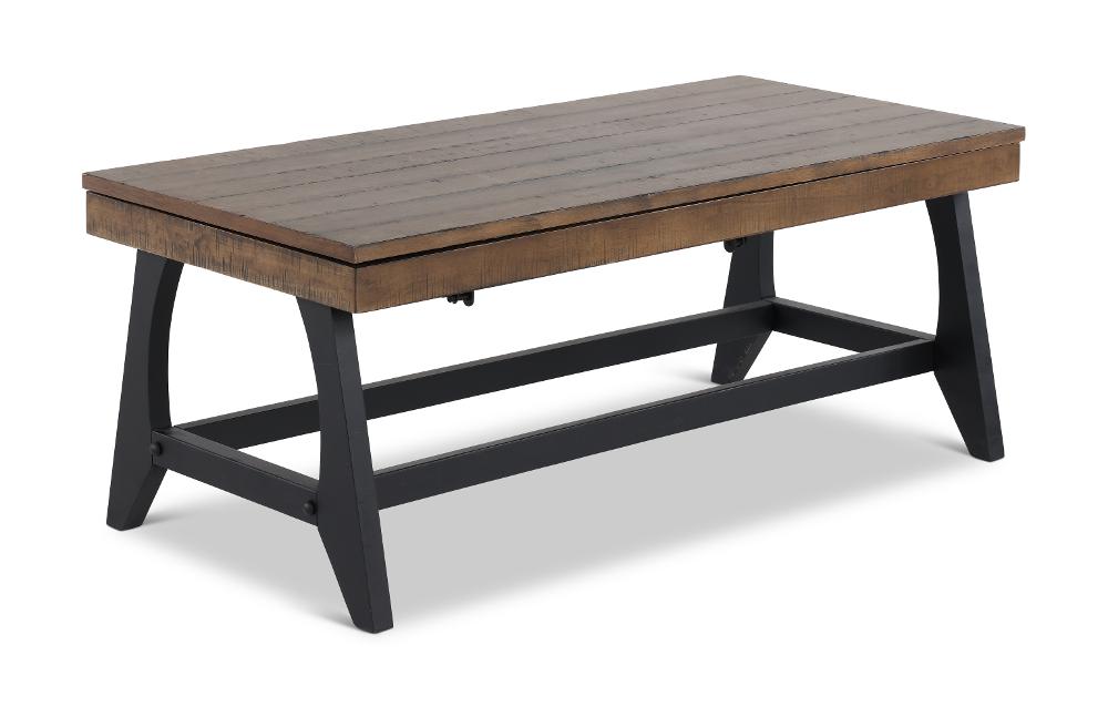 Ralston Black and Brown Coffee Table