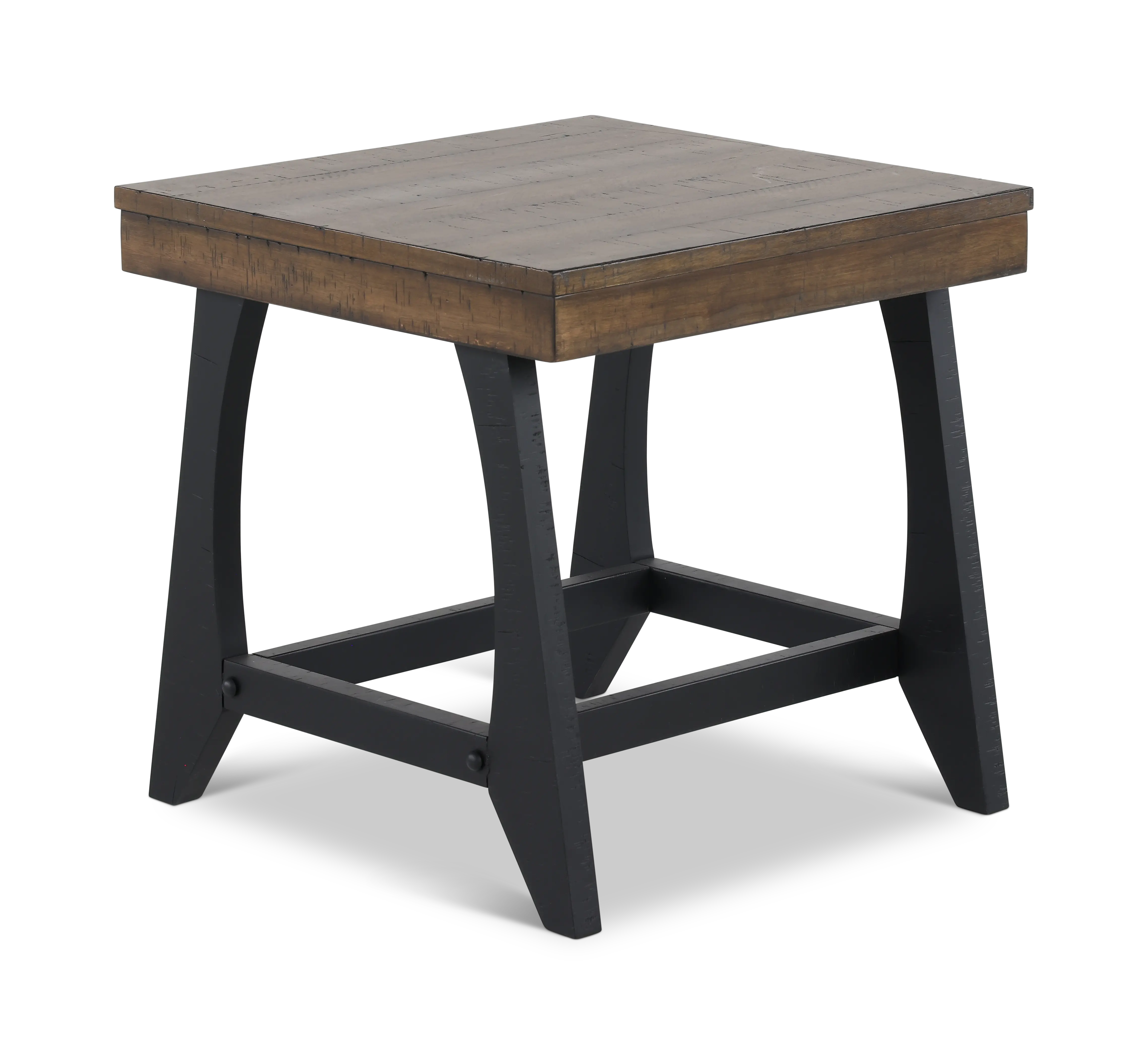 Ralston Black and Brown End Table-1