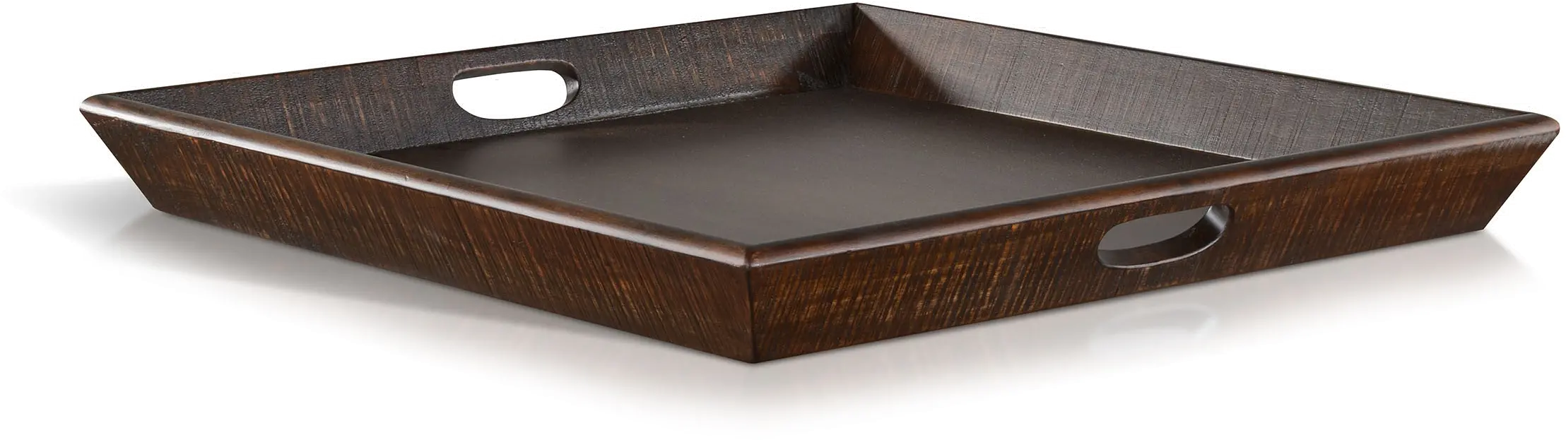 Homestead Brown Ottoman Tabletop Tray-1