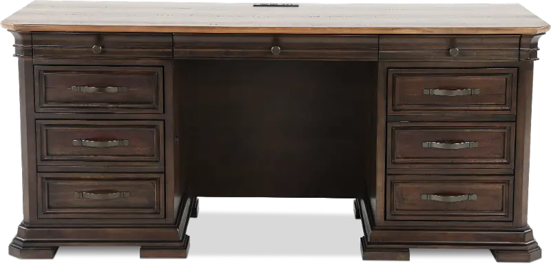 Sonoma Dark Brown Credenza