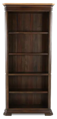Sonoma Brown Open Bookcase