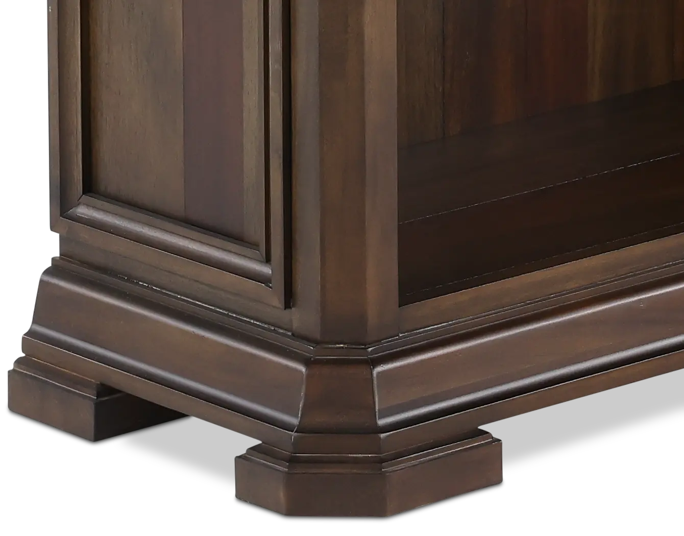 Sonoma Brown Open Bookcase-5