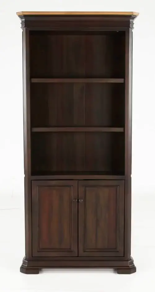 Sonoma Brown Storage Bookcase-9