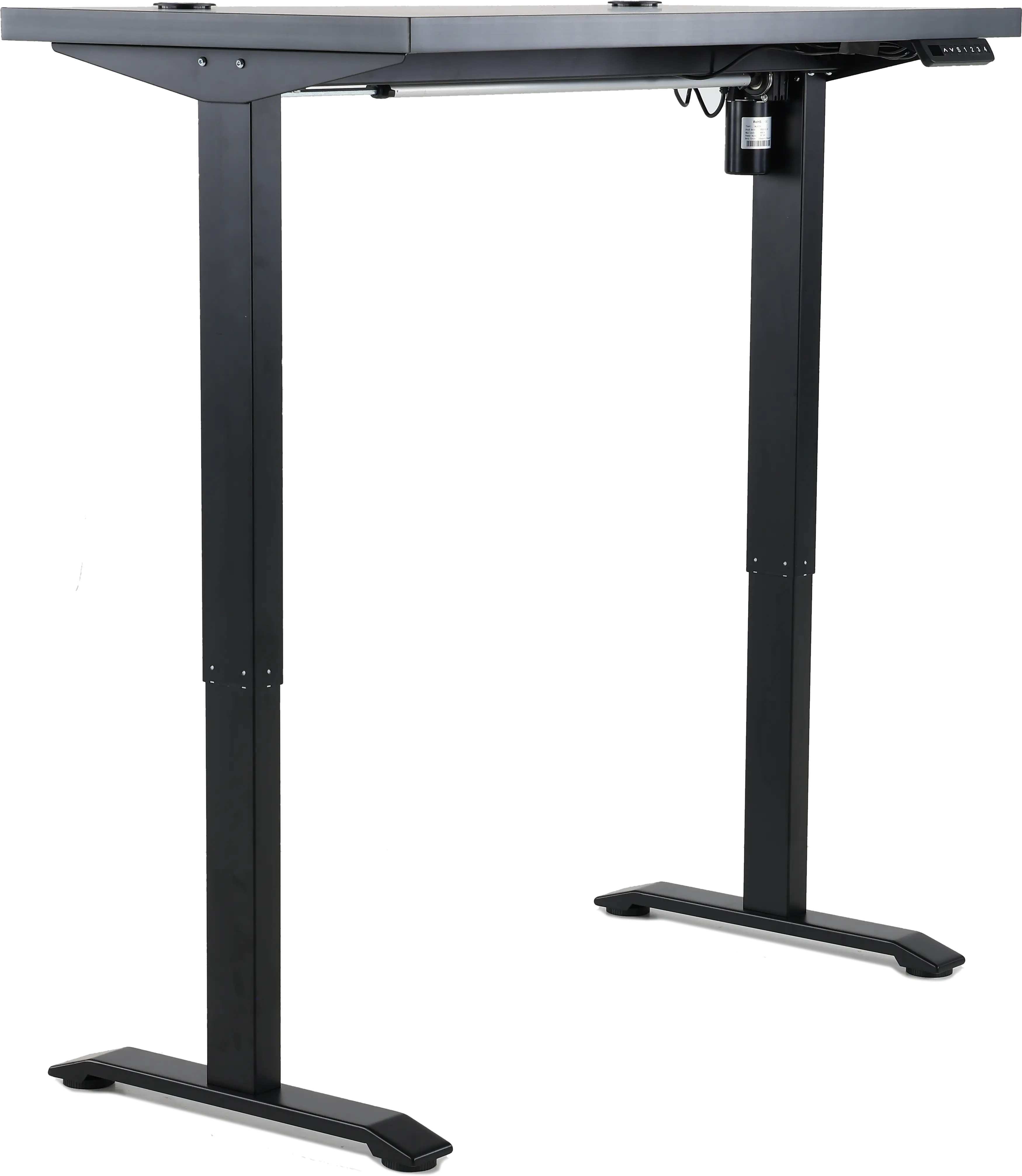 Martin Black Adjustable Desk-6