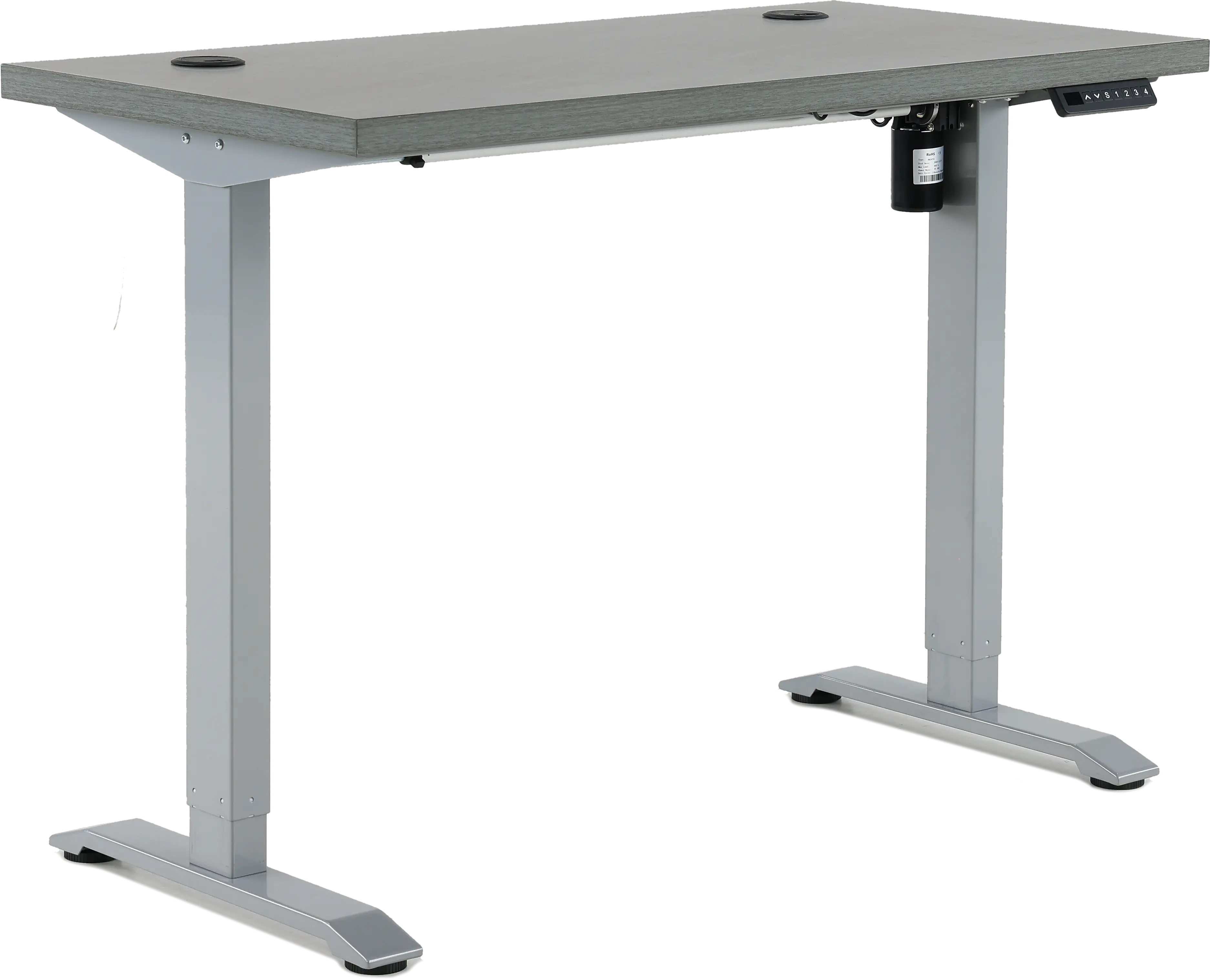 Martin Gray Adjustable Desk-6